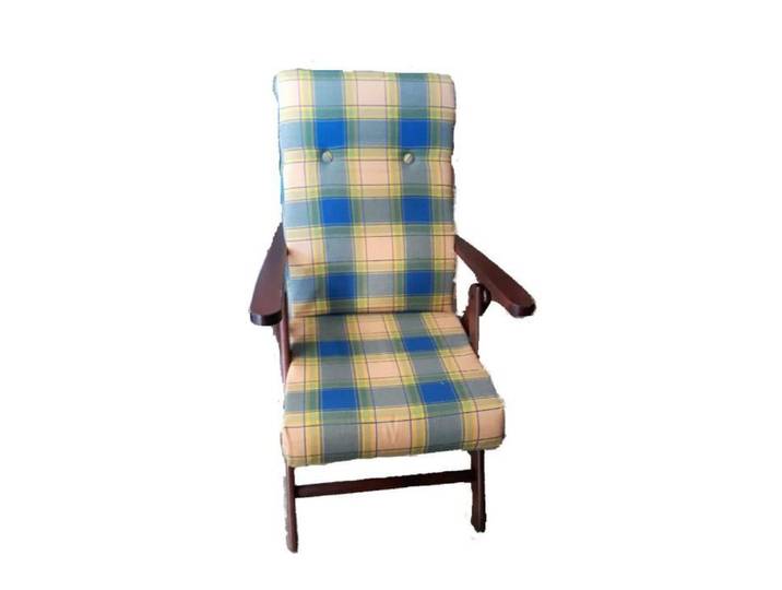 Fauteuil MOLISANA - MOLISANA - 4 positions - Couleur BLEU - LONETA BLEU
