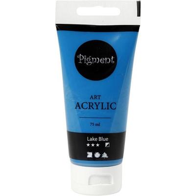 Creativ Company Acrylfarbe, Mattglänzend, Halbdeckend, Seeblau, 75 ml/ 1 Fl.