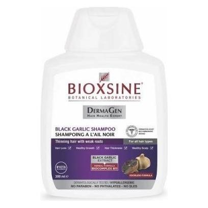 Biota Bioxsius, schwarzes Knoblauch -Shampoo, gegen Streben, 300 ml (300 ml) (8680512628415)