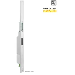 Effeff MEDIATOR Lineartüröffner 65 mit Renovierungsflachschließblech 407,75x24x3