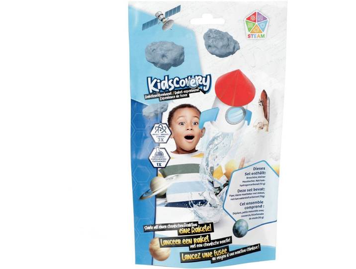 Kidscovery 38301A_DE_FR_NL - Experiment - Raket Set - Multi kleuren