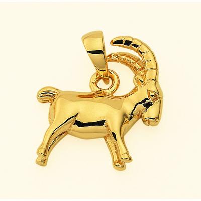 Sternzeichenanhänger ADELIA´S "Sternzeichen Anhänger Steinbock 585 Gold ( 14K )", gold, Schmuckanhänger, Herren, Steinbock, Gold, Goldanhänger Steinbock