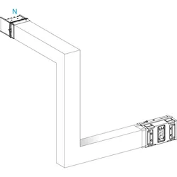 Schneider Electric KSA1000DMBL43A KSA Mehrfachrichtungsänderung, 1000A, aufwärts rechts