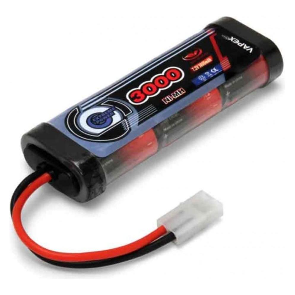 Vapex NiMH 7.2v 3000mAh Tamiya (3000 mAh, 7.20 V) (VP3000SCH6T1)