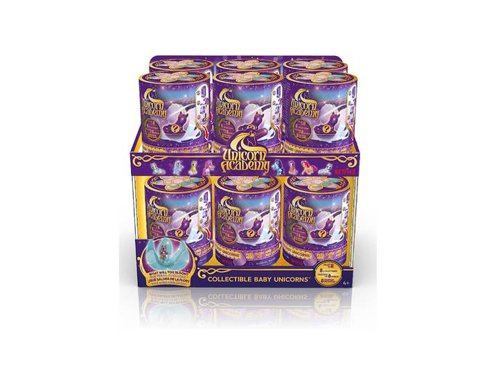 bébé licorne à collectionner Unicorn Academy (assort)(barquette)