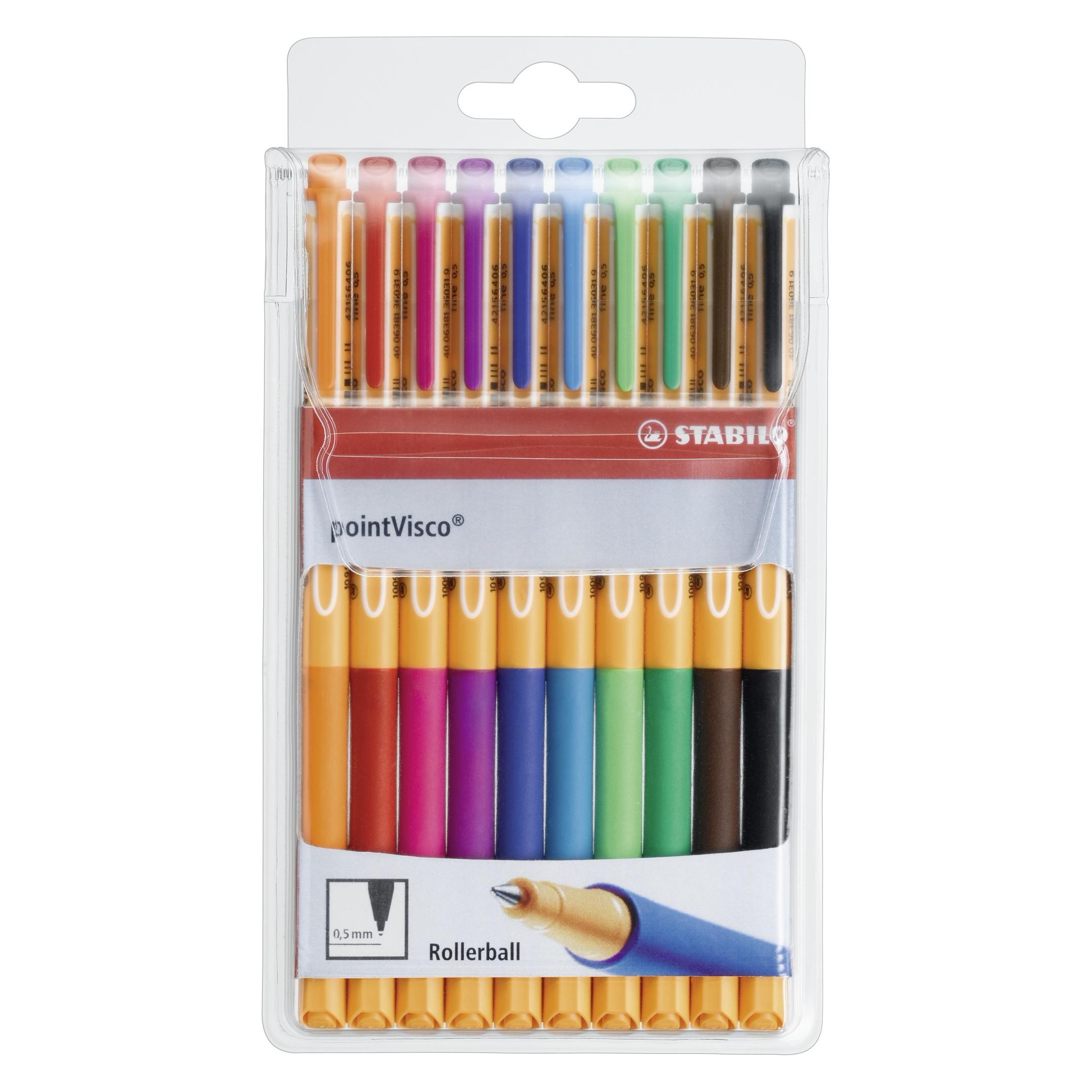 Stabilo pointVisco Tintenroller (10x) (1099/10)