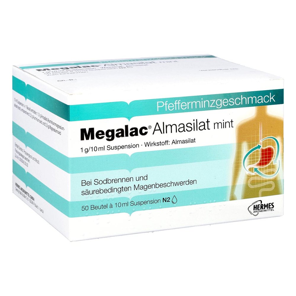 HERMES Arzneimittel GmbH Megalac Almasilat mint Beutel 04745808