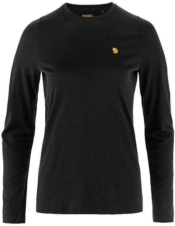 FJÄLLRÄVEN Damen Unterziehshirt Bergtagen Merino 190 schwarz   M W