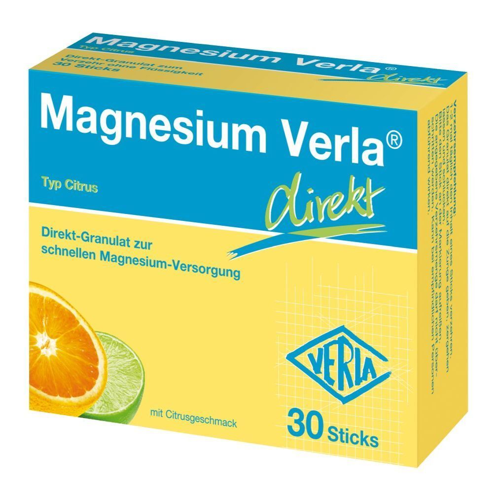 Magnesium Verla direkt Citrus Granulat 30 St