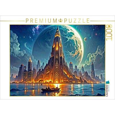 CALVENDO Puzzle Metromias am Ufer des Aethyrs | 1000 Teile Lege-Größe 64x48cm Foto-Puzzle für glückliche Stunden