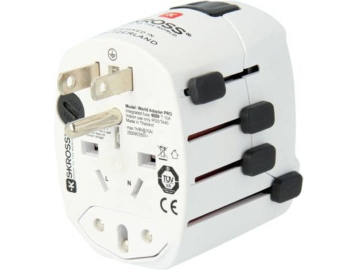 Skross - Adaptateur De Voyage Universel Avec Prise 16a