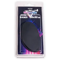 AK Oval Bases 90x52mm (4 Stück)