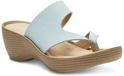 Women's Laurel Thong Sandal by Eastland in Light Blue (Size 8 M)