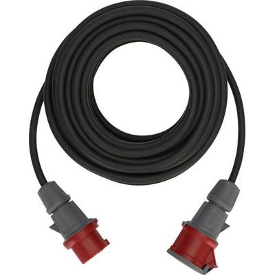 Brennenstuhl 1167720 Strom Verlängerungskabel 16A Schwarz 25.00m H07RN-F 5G 1,5mm²