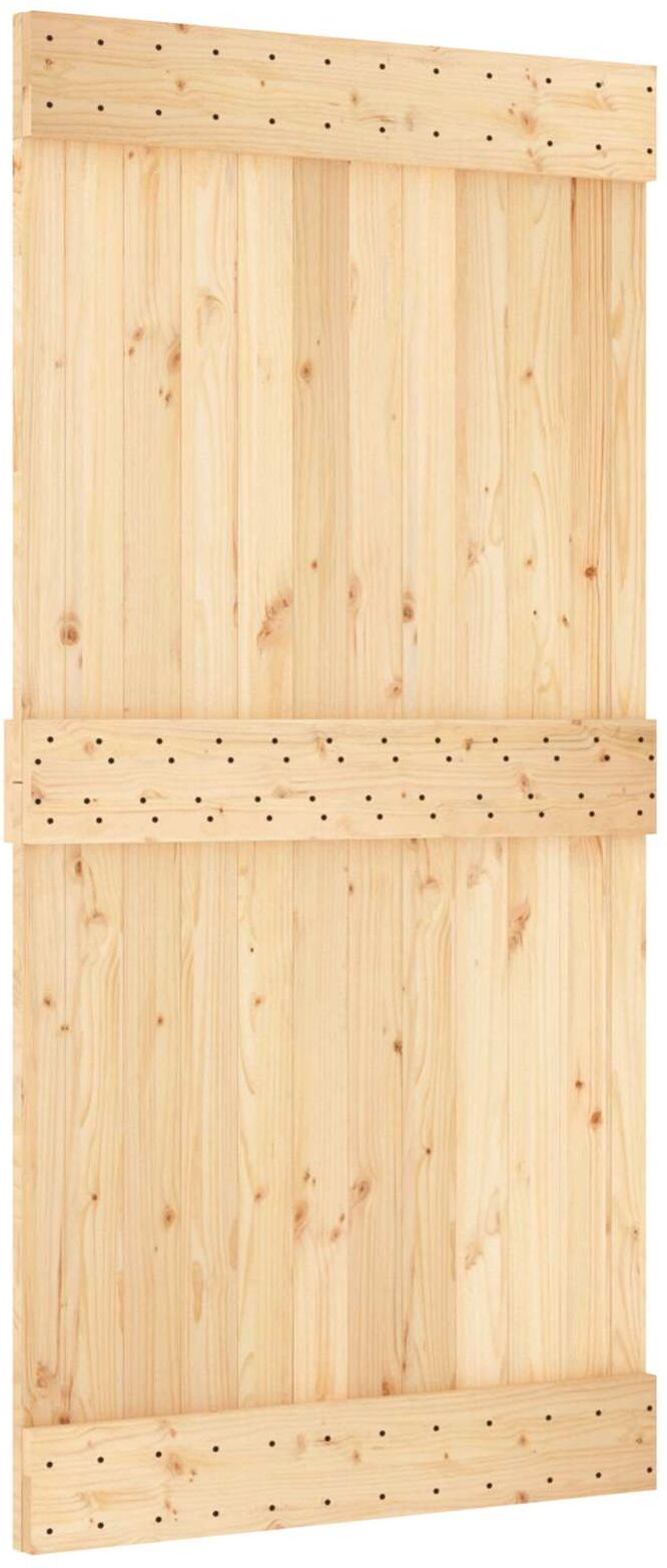 vidaXL Porte coulissante NARVIK 100 x 210 cm (213,5 cm)