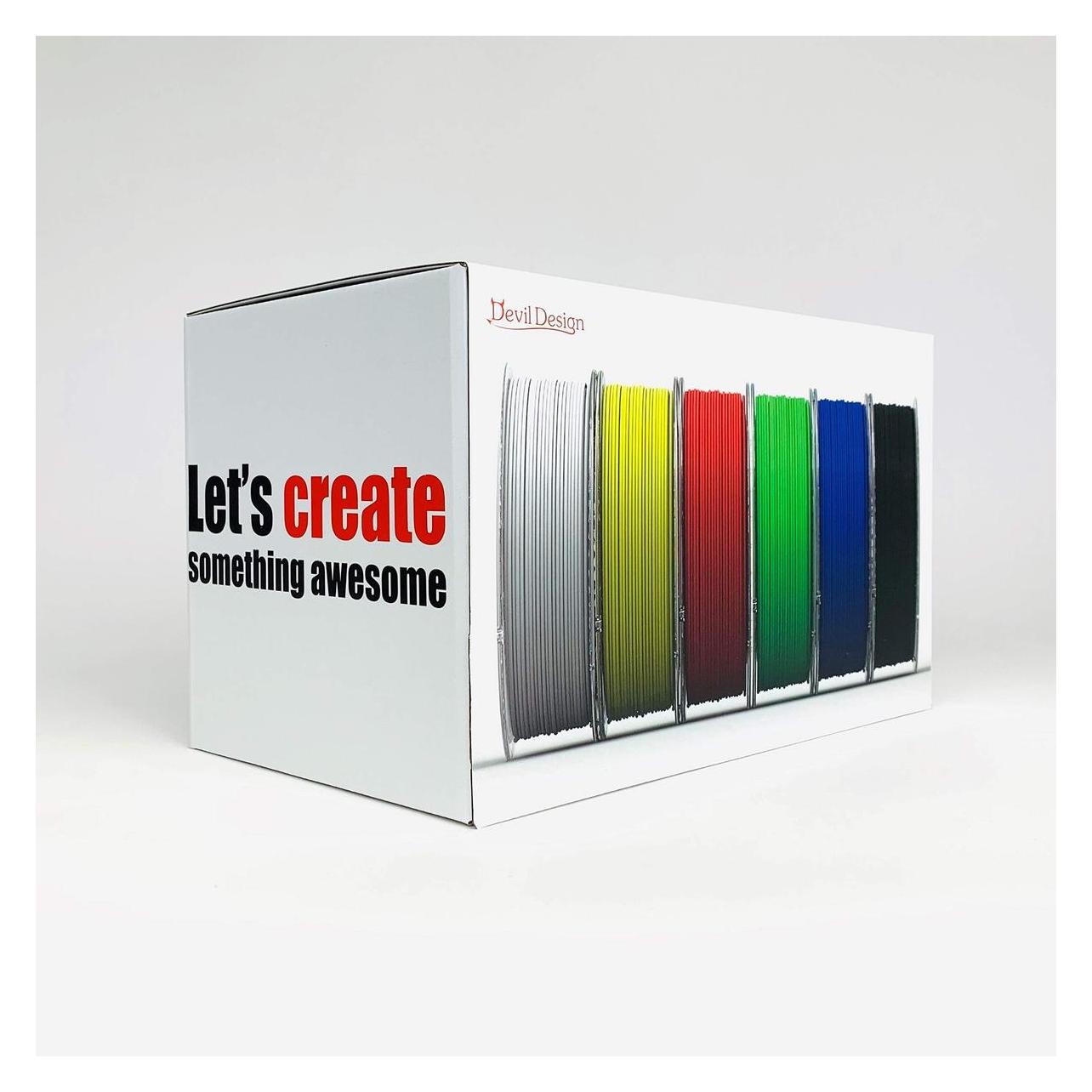 Devil Design Filament PLA STARTPACK (05902280030249) (PLA, 330 g, 1.75 mm) (35275847)