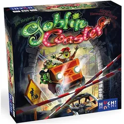 Huch 882189 - Goblin Coaster - Brettspiel, für 1-6 Spieler, ab 8 Jahren (Deutsch, Englisch, Französisch, Niederländisch, Spanisch, 1 - 6 Spieler)