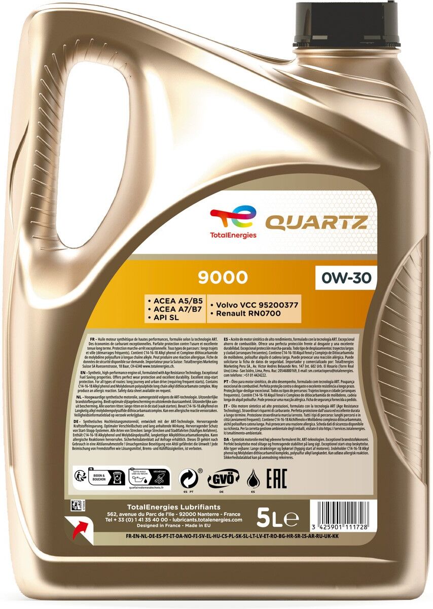 TotalEnergies 2209314 Engine oil