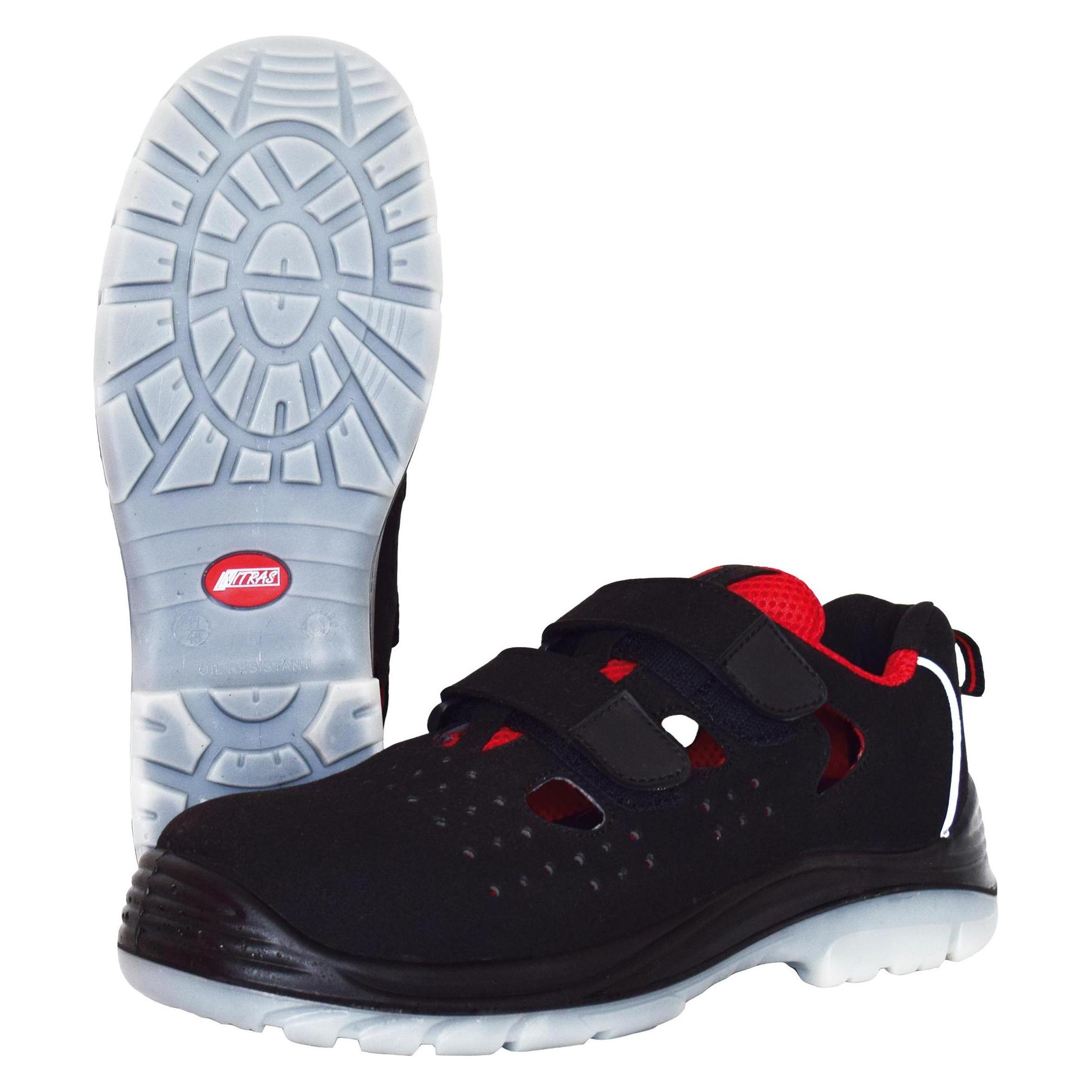 Nitras MICRO STEP SA, S1P Sich tsjacke, weiss/grau, STA Gr.47 (S1P, 47) (34173496)