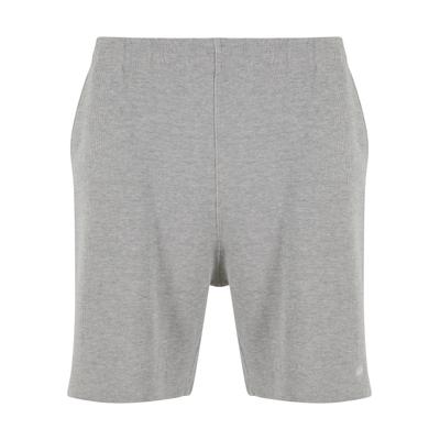 Shorts ANOTHER COTTON LAB "Another Cotton Lab Another Waffle Short Pants", Herren, Gr. XS, US-Größen, grau, 71% Baumwolle, 29% Polyester, normal, Hosen Shorts