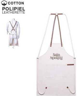 Tablier Professionnel Personnalisé Yorrent coton PU simili cuir