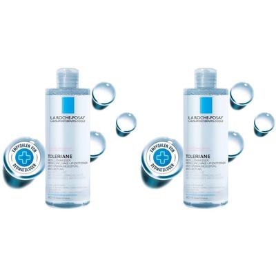 Roche-Posay Mizellen Reinigungsfluid reaktive Haut x2 2x400 ml Flüssigkeit