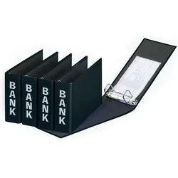 Pagna, Bindegerät Zubehör, 40801-01 Ringmappe A6 Schwarz