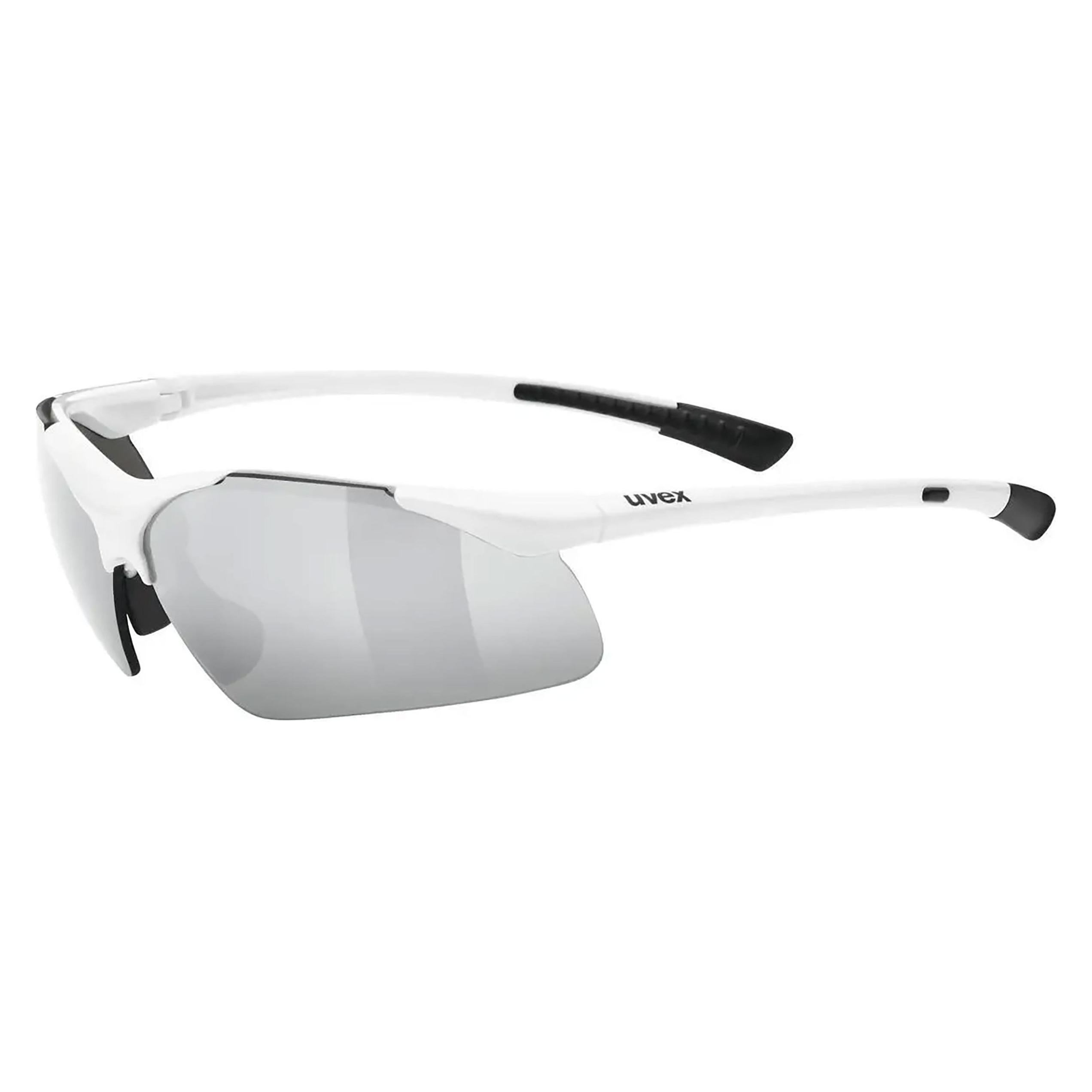 Uvex Sportstyle 223 (black white*, Litemirror Silver) (B01KCFZAAM)