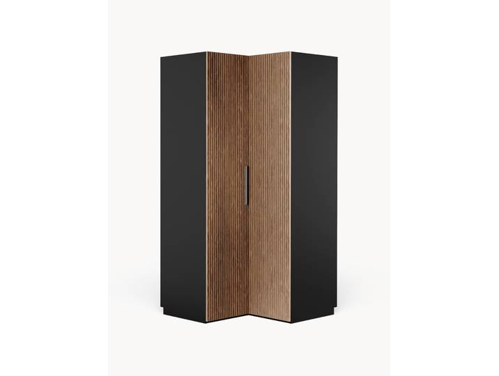 Modularer Eck-Kleiderschrank Simone, 115 cm Breite