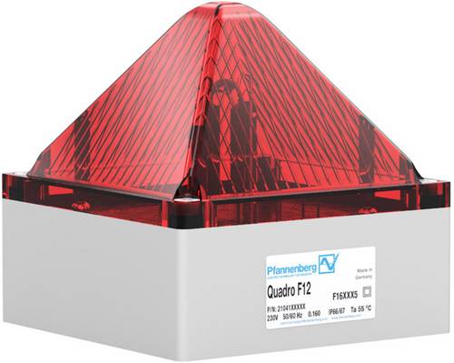 Pfannenberg Blitzleuchte QUADRO F12 24 DC RD