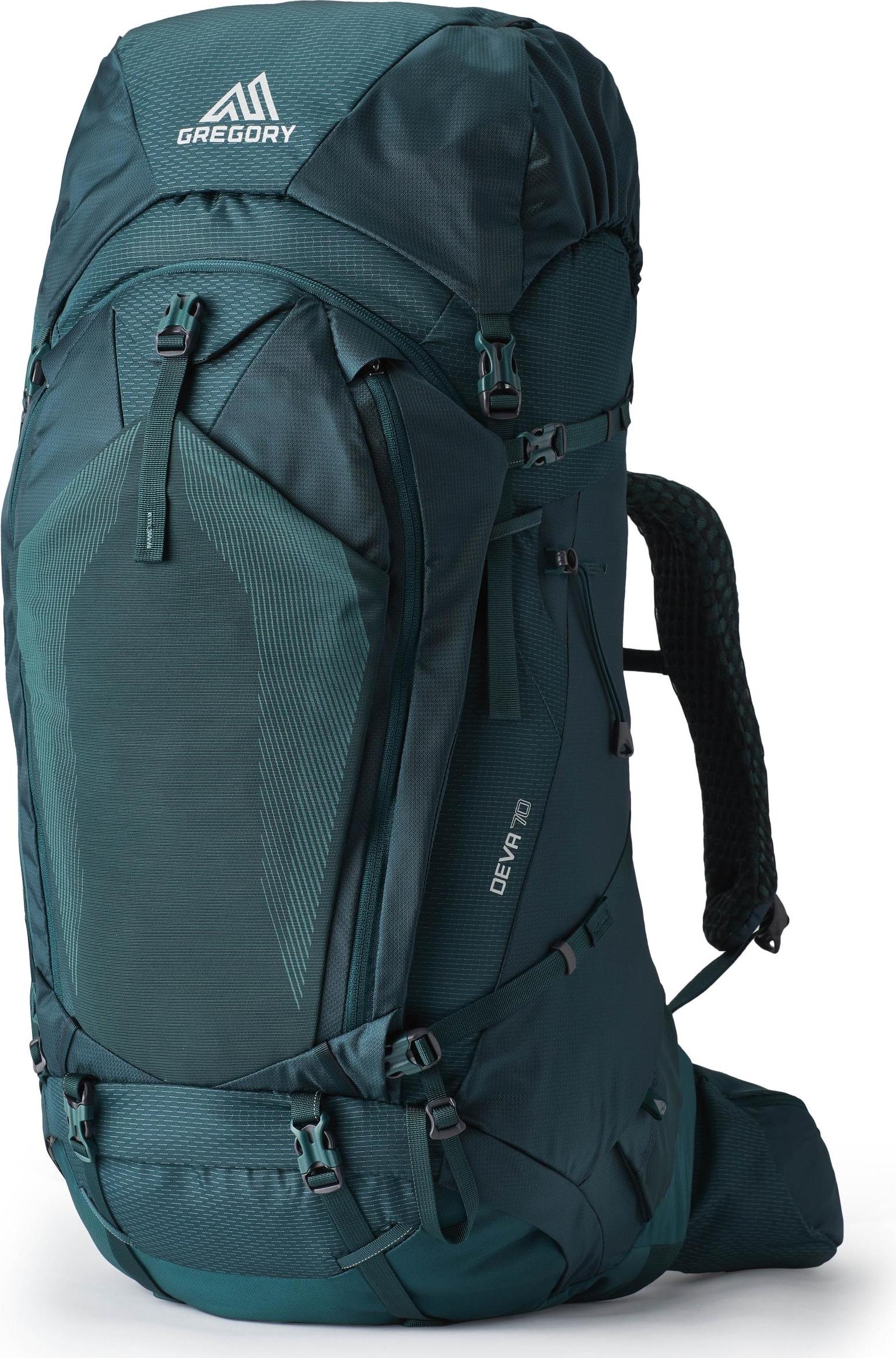 Gregory Damen Deva 70 XS Trekkingrucksack (Volumen 70 Liter / Gewicht 2,11kg) emerald green