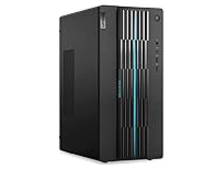 Lenovo Ideacentre Gaming 5 17ACN7 - Ordinateur de Bureau (AMD Ryzen 5 5600G, 8Go RAM, 512Go SSD, NVIDIA GeForce RTX 3050-8Go, Windows 11 Home) Clavier AZERTY (Français) et Souris USB - Noir