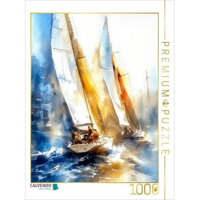 CALVENDO Puzzle Auf See bei Wind und Wetter | 1000 Teile Lege-Größe 64x48cm Foto-Puzzle für glückliche Stunden, Sonstige von , Calvendo Puzzle
