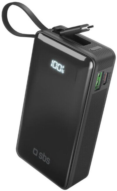 POWERBANK SBS LED 10000 MAH+CABO