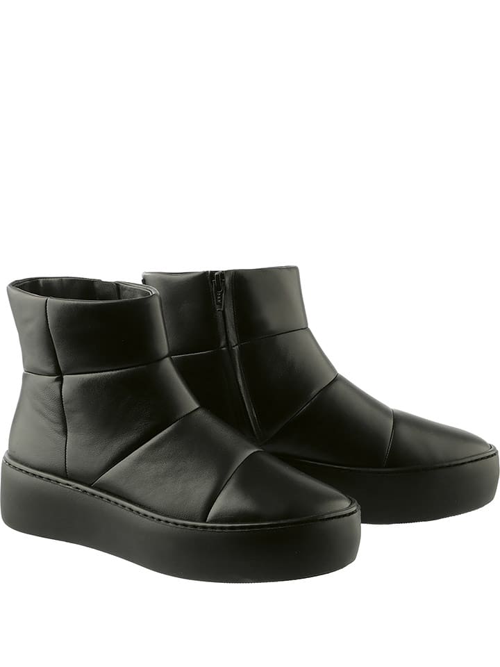 Högl Leder-Boots "Paddy" in Schwarz - 42