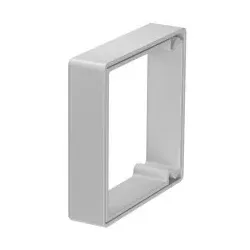 OBO 6249865 Kantenschutzring für LKM-Kanal 80x80mm, PE, grau  - 5 Stück