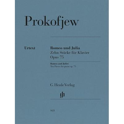 Sergej Prokofjew - Romeo und Julia, Zehn Stücke für Klavier op. 75 -
