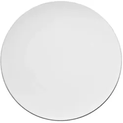 Rosenthal Frühstück-Teller 22 cm - TAC Gropius Platin, Teller, Weiss, Silber