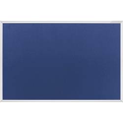 magnetoplan 1460003 Pinnwand Königsblau, Grau Filz 600 mm x 450 mm