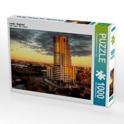 CALVENDO Puzzle Leeds - England | 1000 Teile Lege-Größe 64x48cm Foto-Puzzle für glückliche Stunden