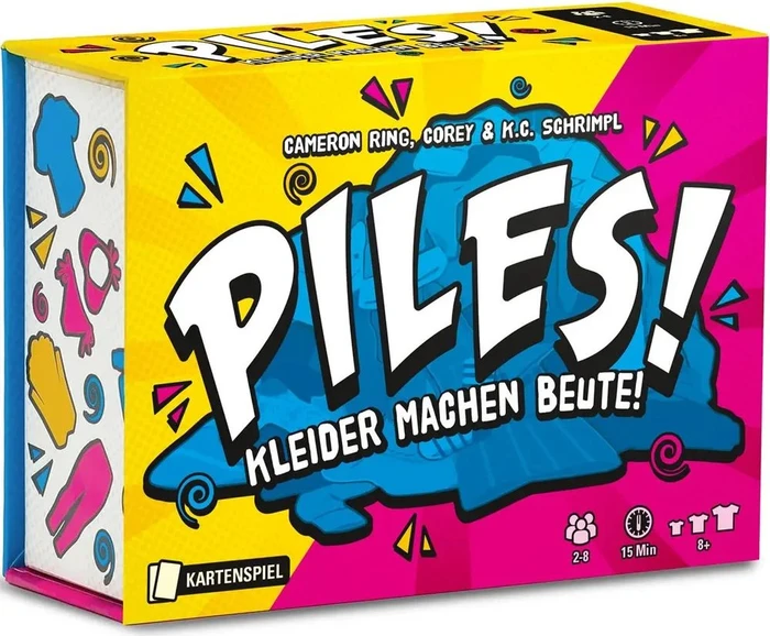 Kartensammelspiel Piles superschnell und unterhaltsam, Kartenspiel