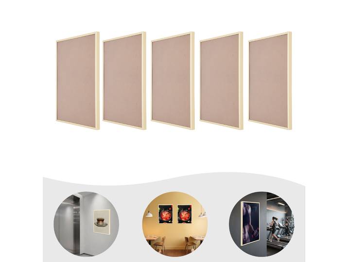 Paquet de 5 cadres d'affiches A3 11,7x16,5 , cadre photo, photo mural