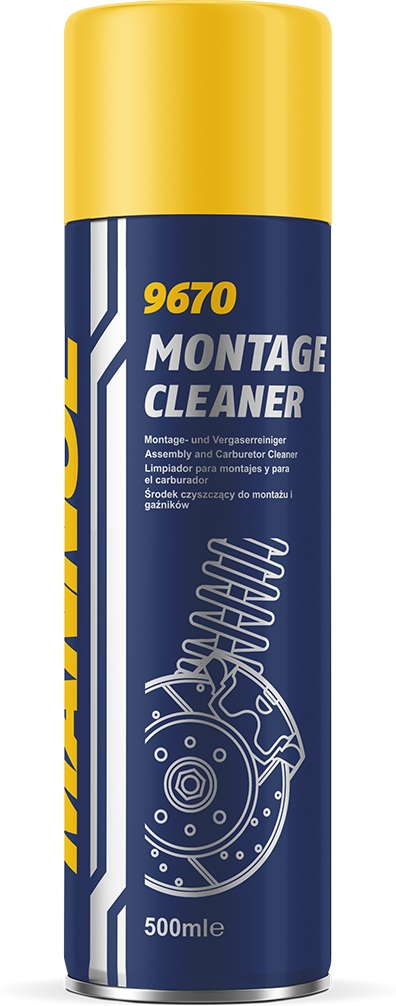 Sct - Mannol Bremsen/kupplungs-Reiniger Montage Cleaner 500ml 9670 0.5l