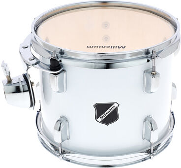 Millenium "Focus 10"x8" Tom Tom White" Weiß