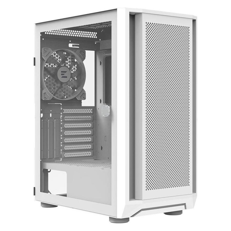 Zalman i6 White, RGB fan x4 T/G (ATX, E-ATX, Mini-ITX) (i6 White)