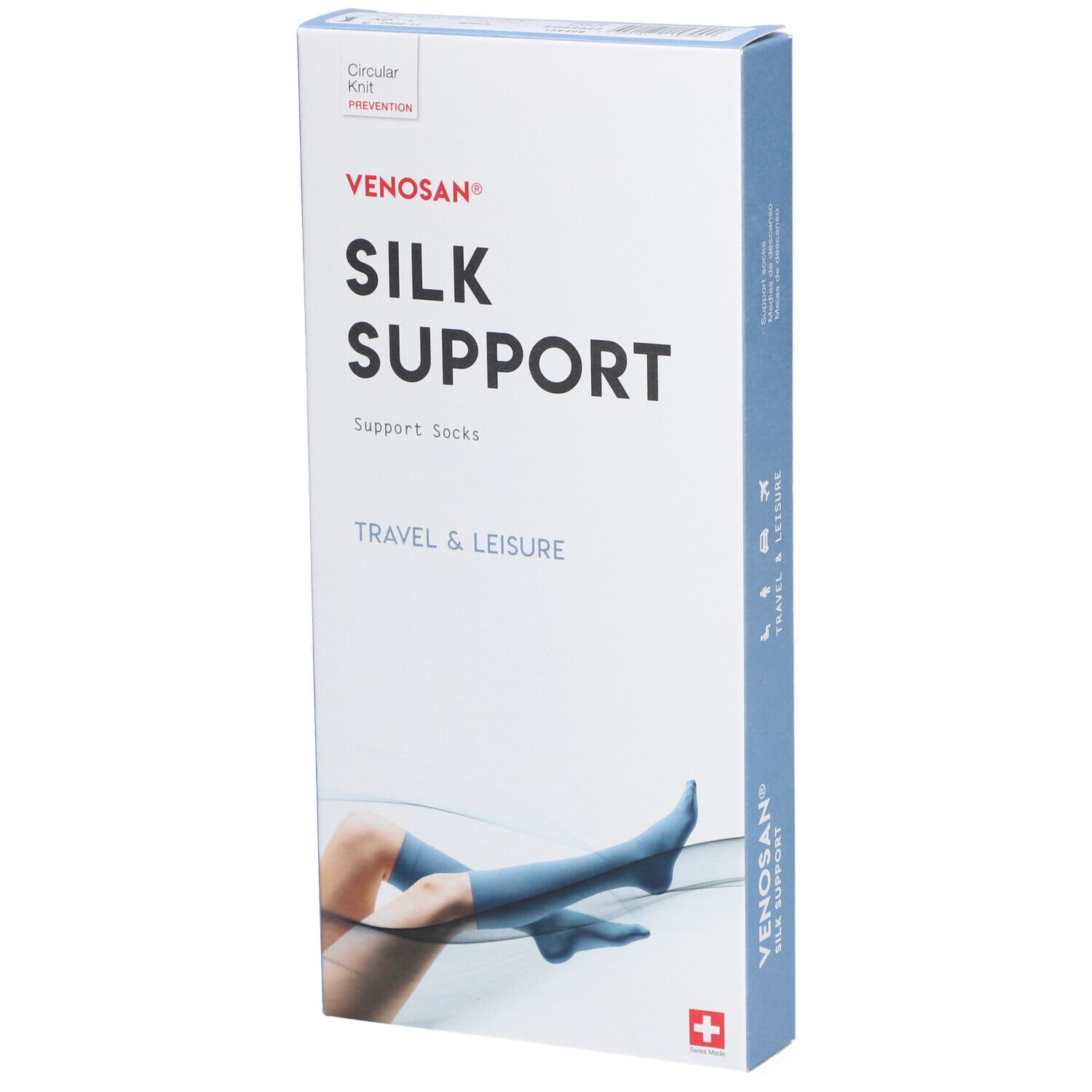 Venosan Silk A-D Support Socks L black 1 Paar St Sonstige