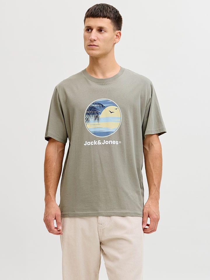 Jack & Jones Shirt "Perry" in Khaki - L