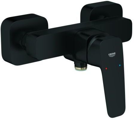 Grohe Cubeo Duscharmatur 1018242430 Wandmontage, matt schwarz