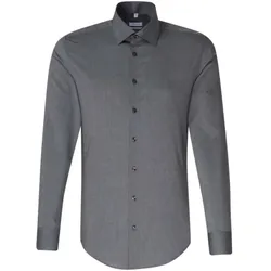 Seidensticker Herren Hemd langarm 675198/666260 dark grey 38