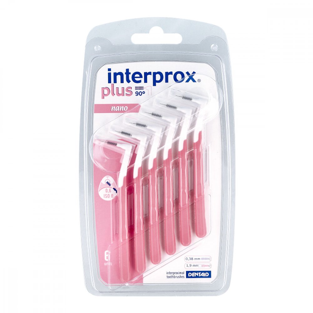 DENTAID GmbH Interprox plus nano rosa Interdentalbürste 05532351